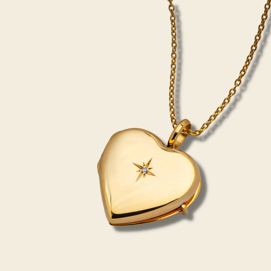 Heart Frame Locket Necklace by Shutterfly