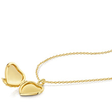 Load image into Gallery viewer, Angel Wing Heart Locket