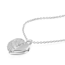 Load image into Gallery viewer, Angel Wing Heart Locket