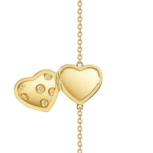 Load image into Gallery viewer, Crystal Heart Bracelet Locket