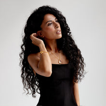 Load image into Gallery viewer, Links Round Locket Bracelet – Gold