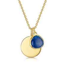 Load image into Gallery viewer, Birthstone Coin Necklace – Gold