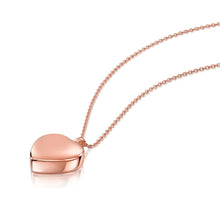 Load image into Gallery viewer, Heart Urn Ashes Necklace – Rose Gold