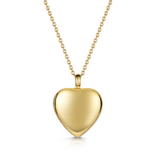 Load image into Gallery viewer, Heart Urn Ashes Necklace – Gold