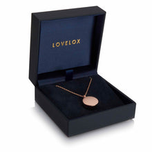 Load image into Gallery viewer, Round Drum Urn Ashes Necklace – Rose Gold