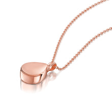Load image into Gallery viewer, Teardrop Urn Ashes Necklace – Rose Gold