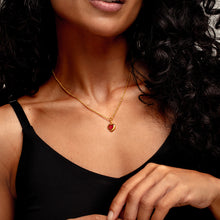 Load image into Gallery viewer, Little Heart Ashes Resin Pendant - Gold