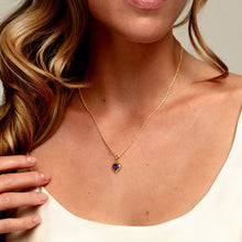 Load image into Gallery viewer, Little Heart Ashes Resin Pendant - Gold