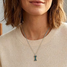 Load image into Gallery viewer, Secret Bone Ashes Resin Necklace - Silver