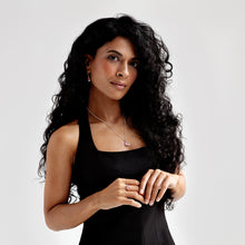 Load image into Gallery viewer, Drop Heart Ashes Resin Pendant - Silver