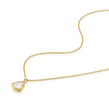 Load image into Gallery viewer, Drop Heart Ashes Resin Pendant - Gold