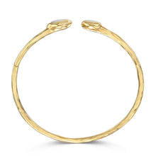 Load image into Gallery viewer, Embrace Organic Ashes Resin Bangle - Gold