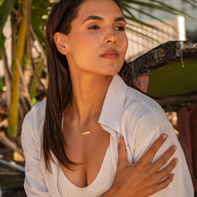 Load image into Gallery viewer, Name Bar Personalised Necklace - Gold