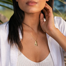 Load image into Gallery viewer, Twin Tag Personalised Necklace - Gold