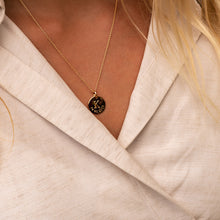 Load image into Gallery viewer, Initial & Date Personalised Necklace – Gold