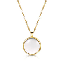 Load image into Gallery viewer, Floating Round Memory Locket - Gold