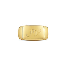 Load image into Gallery viewer, Men's Signet Ring Urn Gold