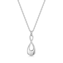 Load image into Gallery viewer, Infinity Urn Necklace - Silver