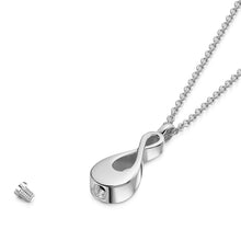 Load image into Gallery viewer, Infinity Urn Necklace - Silver