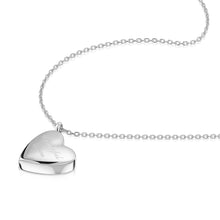Load image into Gallery viewer, Drop Heart Urn Necklace - Silver