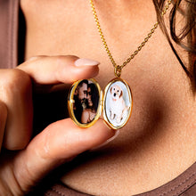 Load image into Gallery viewer, Large Oval Locket – Gold
