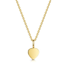 Load image into Gallery viewer, Little Heart Ashes Resin Pendant - Gold