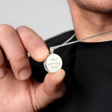 Load image into Gallery viewer, Men's Compass Locket - Silver