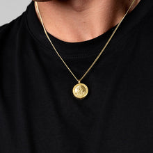 Load image into Gallery viewer, Men's St Christopher Urn Necklace - Gold