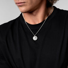 Load image into Gallery viewer, Men's St Christopher Urn Necklace - Silver