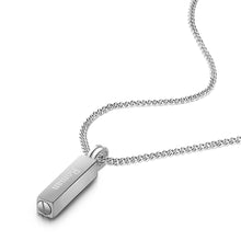 Load image into Gallery viewer, Men's Totem Urn Necklace - Silver