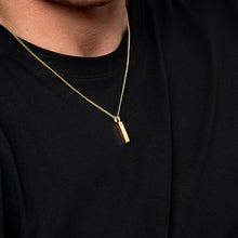 Load image into Gallery viewer, Men's Totem Urn Necklace - Gold