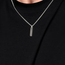 Load image into Gallery viewer, Men's Totem Urn Necklace - Silver