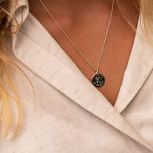 Load image into Gallery viewer, Initial & Date Personalised Necklace – Silver