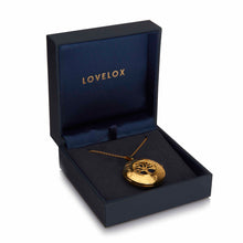Load image into Gallery viewer, Large Tree of Life Personalised Locket – Gold