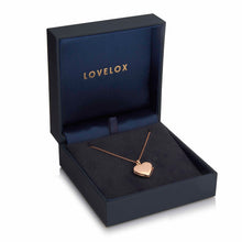 Load image into Gallery viewer, Little Rose Gold Heart Locket