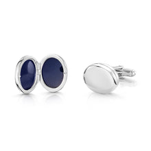Load image into Gallery viewer, Locket Cufflinks - Silver