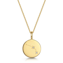 Load image into Gallery viewer, Zodiac Constellation Necklace - Diamond-Set Gold