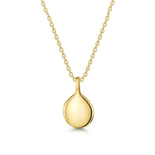 Load image into Gallery viewer, Pressed Fingerprint Pendant Gold