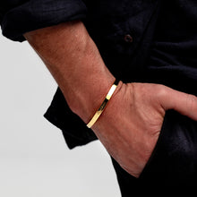 Load image into Gallery viewer, Men's Cuff Bracelet Urn - Gold
