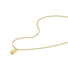 Load image into Gallery viewer, Men's Ingot Urn Necklace - Gold