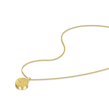 Load image into Gallery viewer, Men's Compass Urn Necklace - Gold