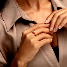 Load image into Gallery viewer, Circular Ashes Resin Ring - Silver