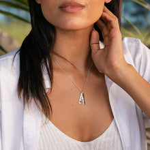 Load image into Gallery viewer, Twin Tag Personalised Necklace - Silver