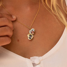 Load image into Gallery viewer, Sunbeam Crystal Heart Locket - Silver