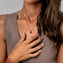 Load image into Gallery viewer, Sphere Urn Ashes Necklace - Rose Gold