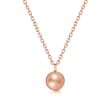 Load image into Gallery viewer, Sphere Urn Ashes Necklace - Rose Gold