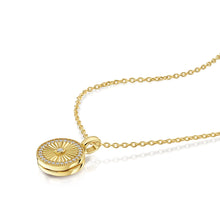 Load image into Gallery viewer, Sunbeam Crystal Halo Locket