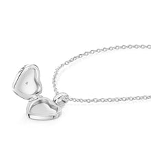 Load image into Gallery viewer, Sunbeam Crystal Heart Locket