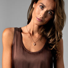 Load image into Gallery viewer, Sunbeam Crystal Heart Urn - Rose Gold