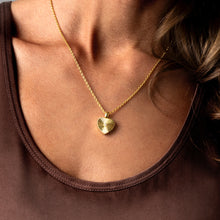 Load image into Gallery viewer, Sunbeam Crystal Heart Urn - Gold